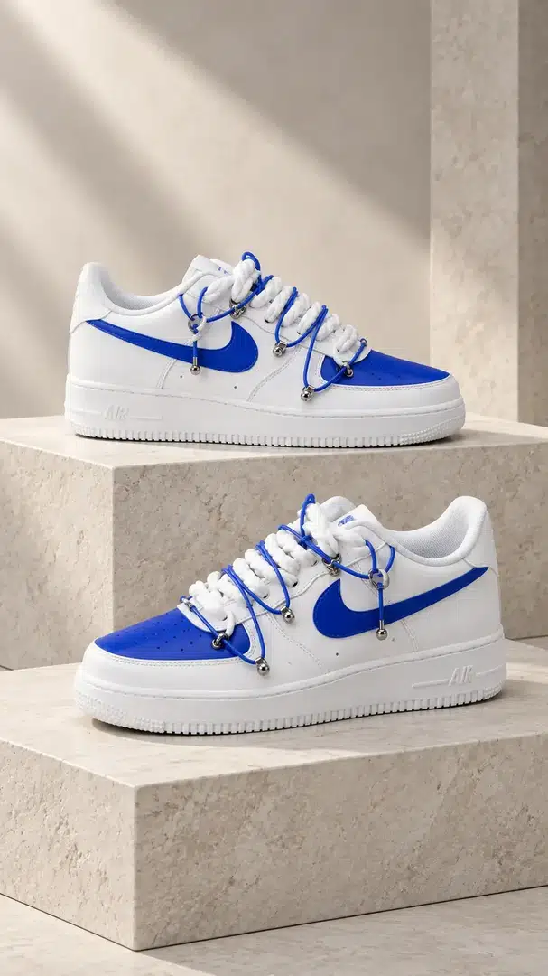 White / Blue — Luxury