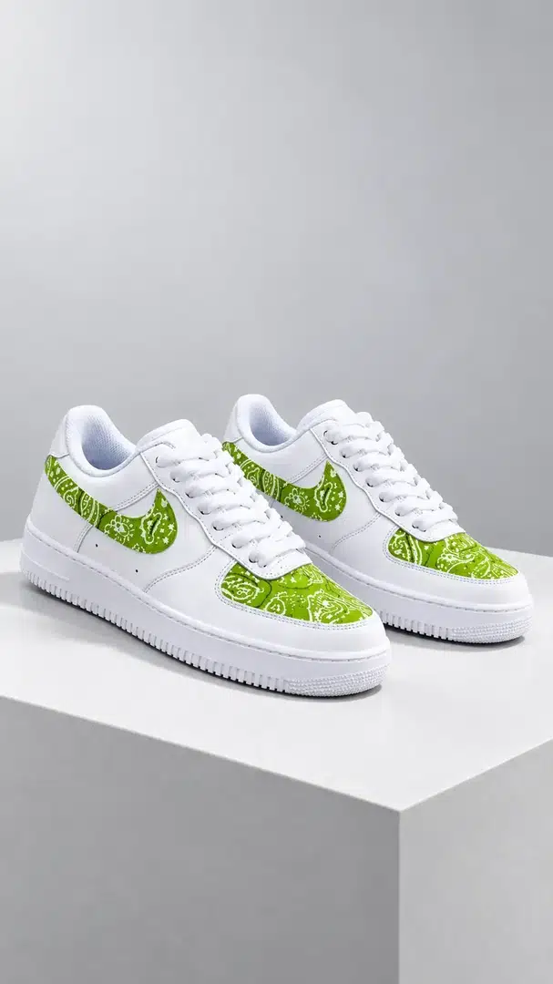 White / Green — Luxury approved product view 1 of 4