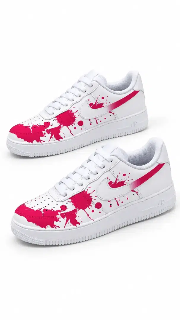 Hot Pink Splatter