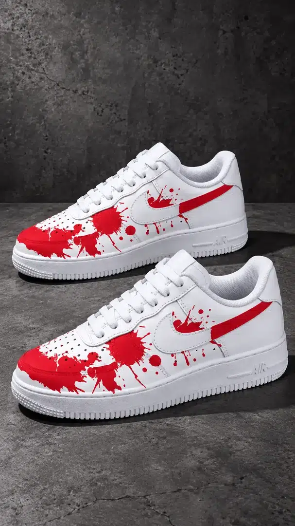 Fire Red Splatter approved product view 1 of 4