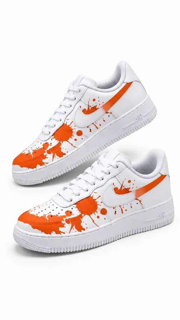 Orange Splatter approved product view 1 of 4