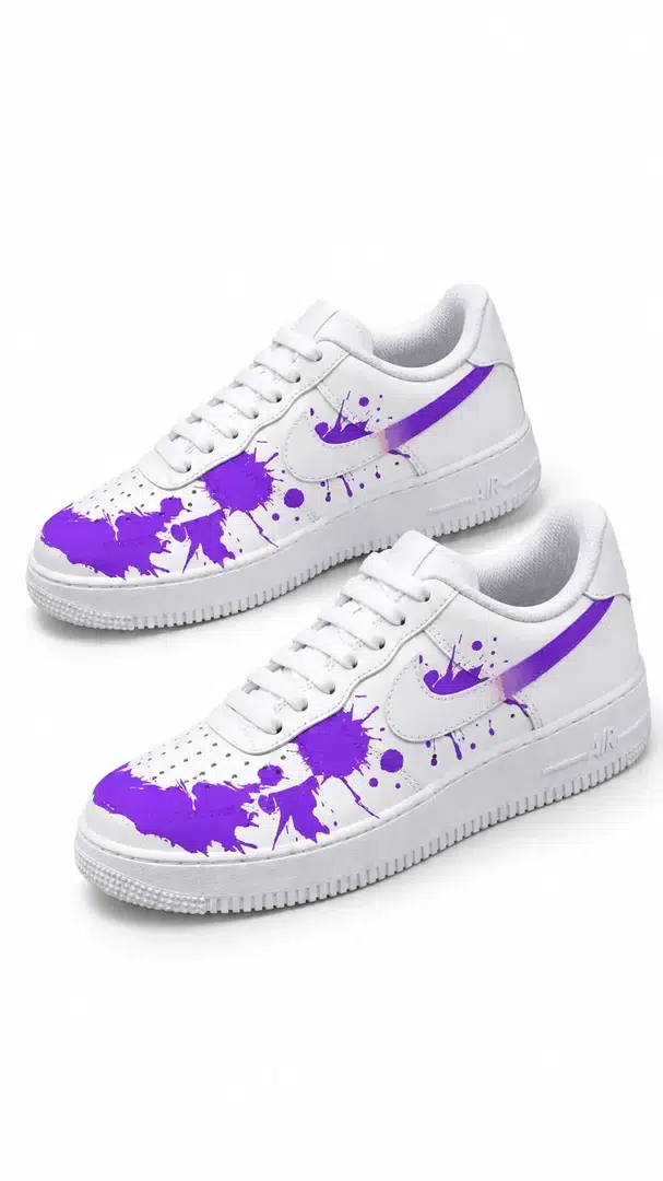 Purple Splatter