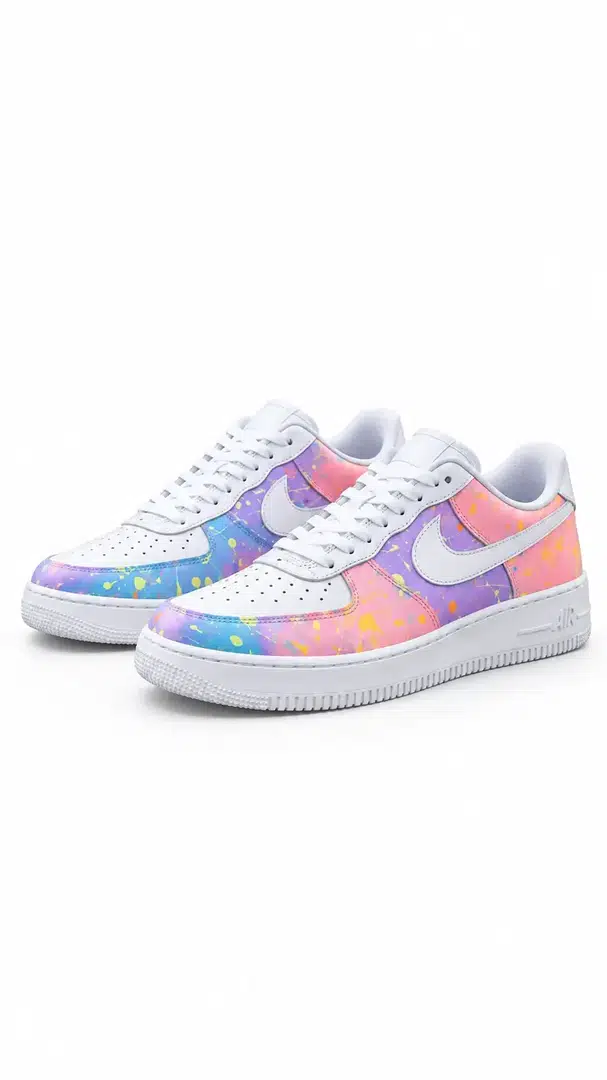 Purple / Blue — Splatter