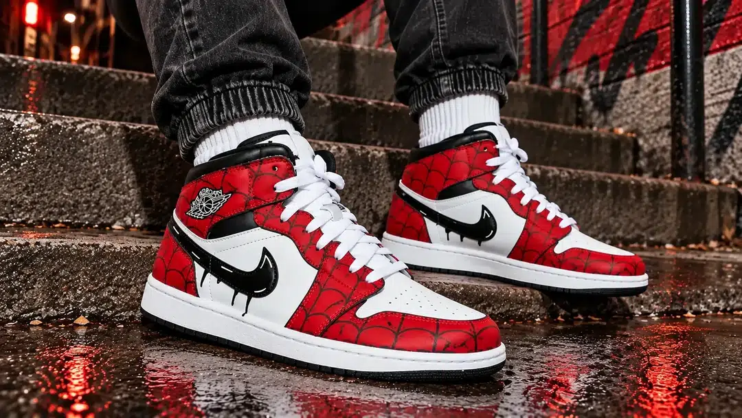 Red / White — Seasonal Drops · 07 — full-pair product view