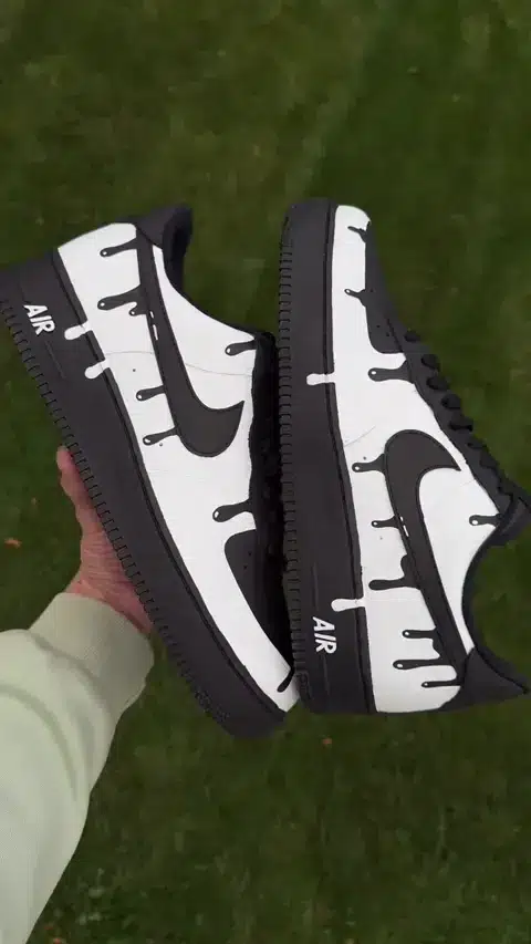 Black / White — Drip · 09 approved product view 1 of 4