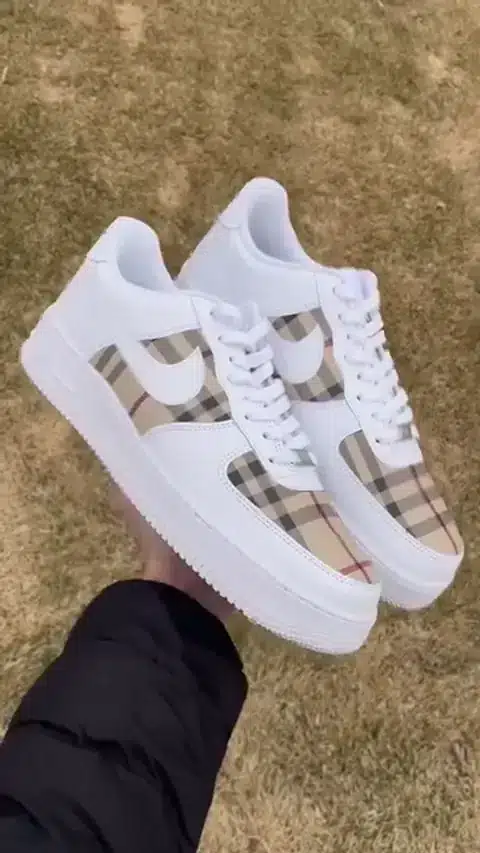 White / Tan — Luxury · 34 approved product view 1 of 4