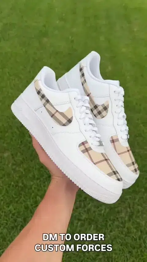 White / Tan — Luxury · 35 approved product view 1 of 4