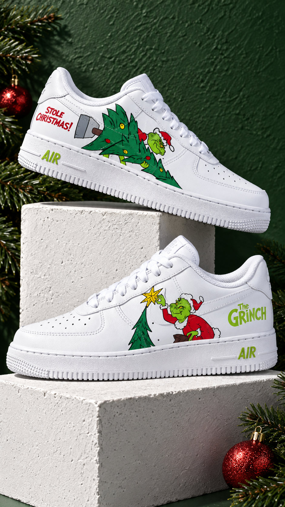 White / Green — Seasonal Drops approved product view 1 of 4
